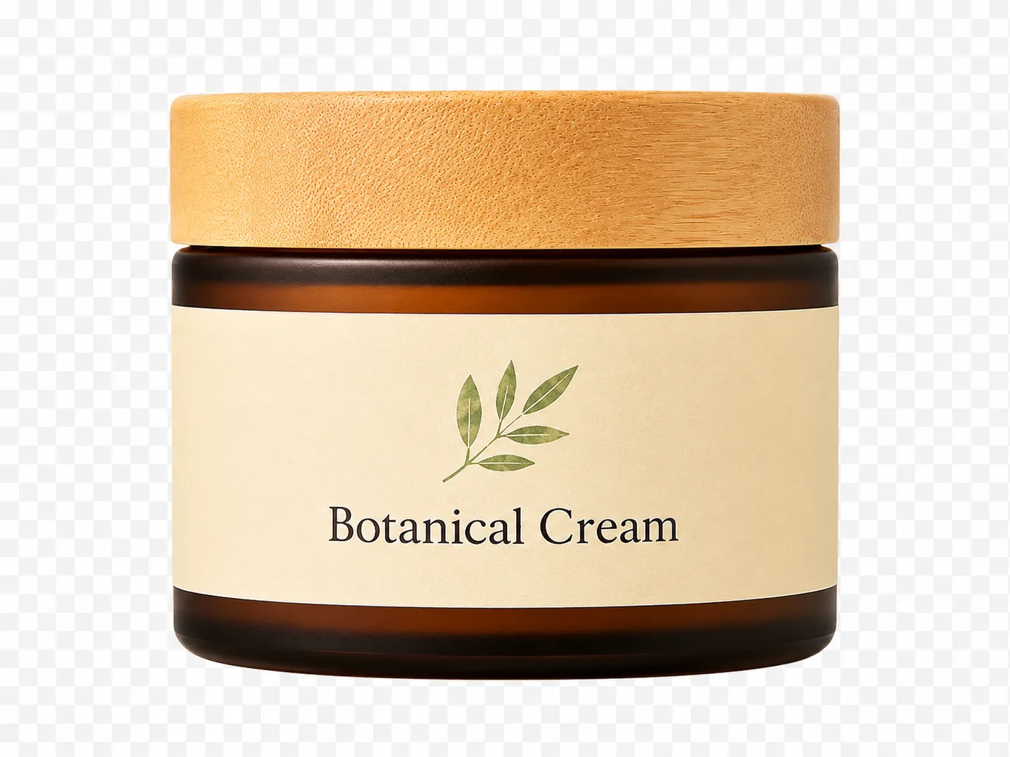 Clean transparent result — The product is cleaned and delivered as a cutout.